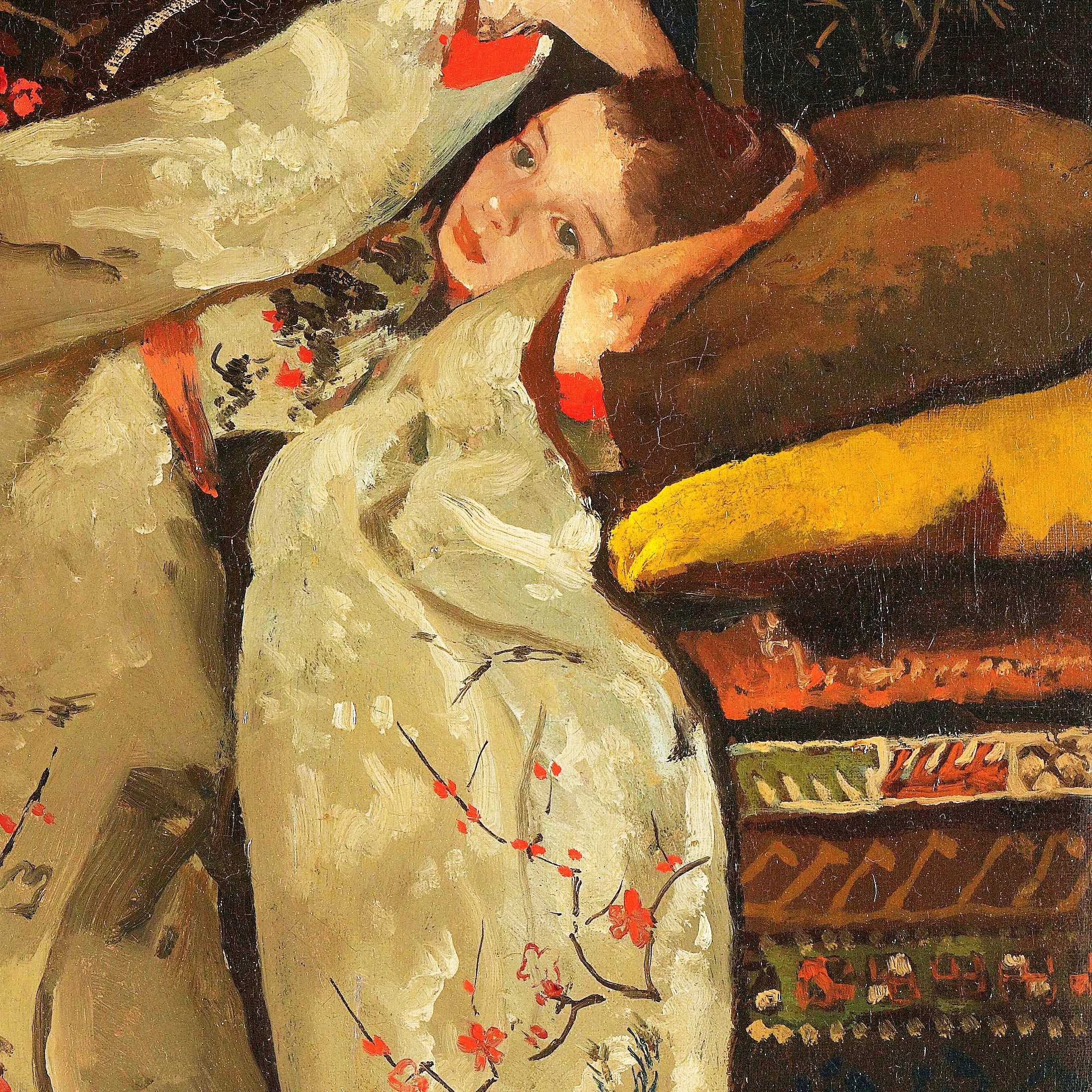 Kimonolu Kız - George Hendrik Breitner