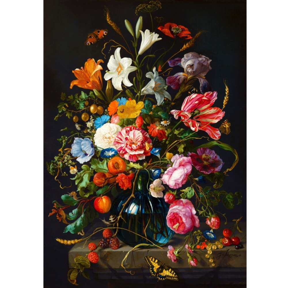 Çiçekli Natürmort - Jan Davidsz de Heem
