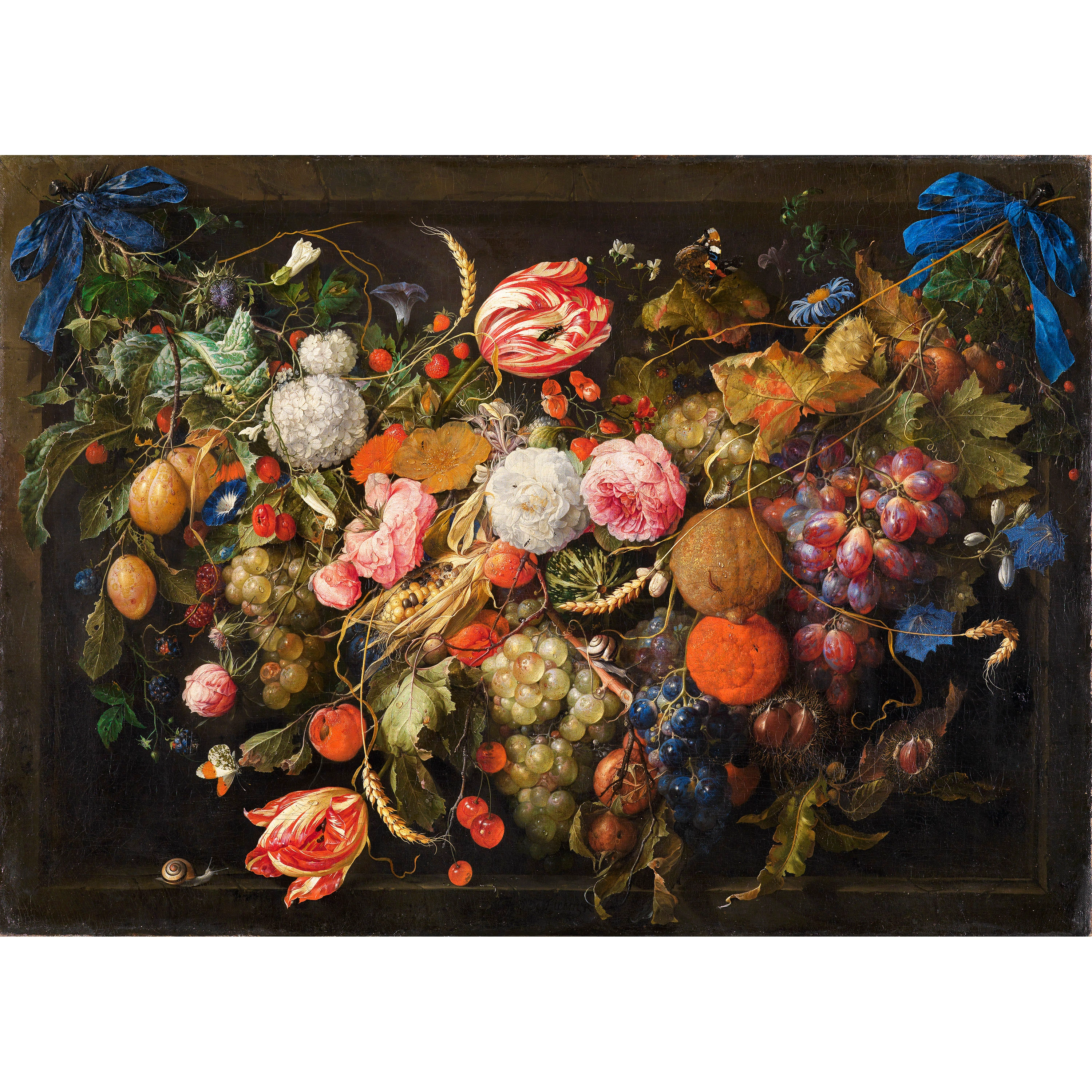 Meyve ve Çiçekler - Jan Davidsz de Heem