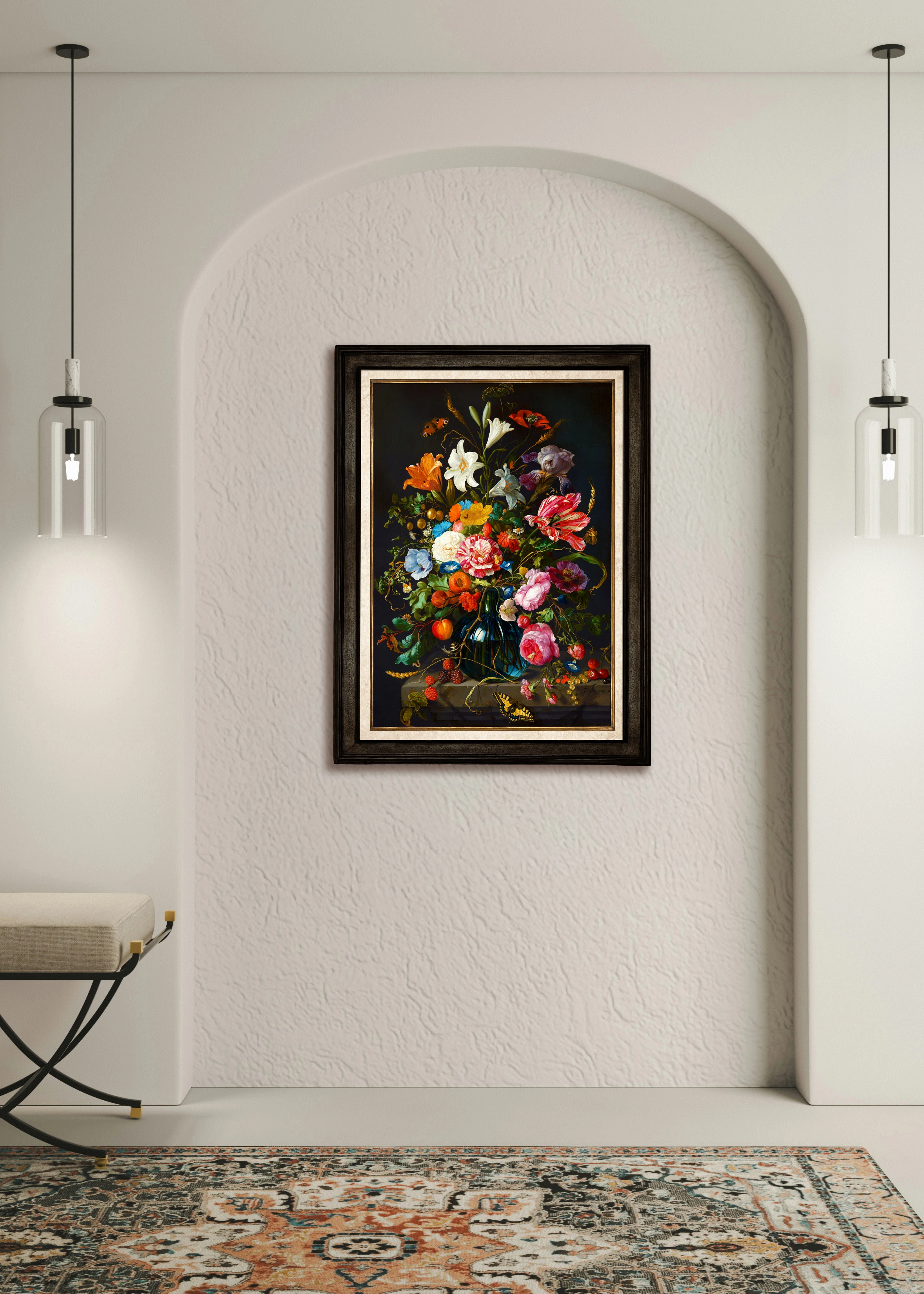 Çiçekli Natürmort - Jan Davidsz de Heem