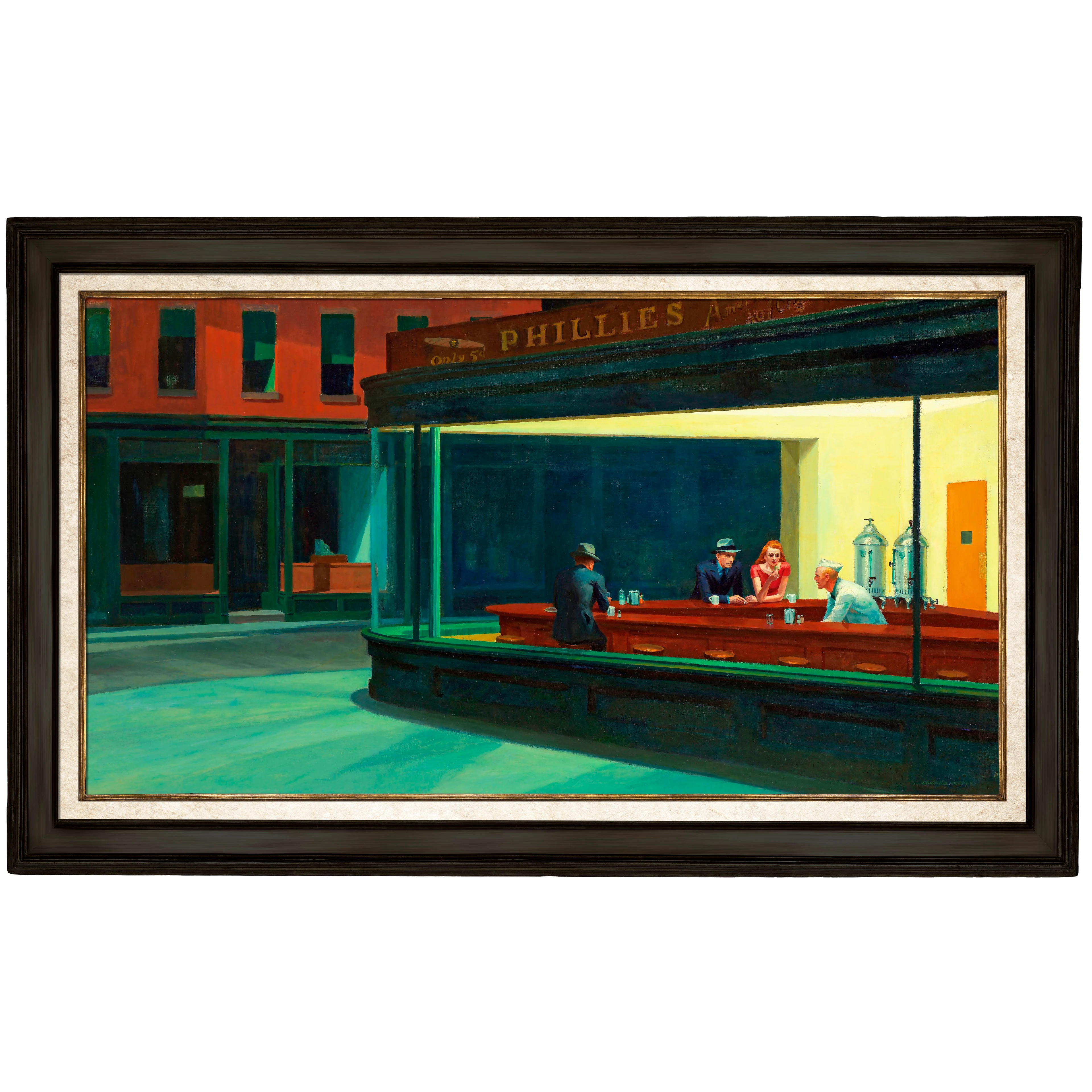 Gece Kuşları - Edward Hopper