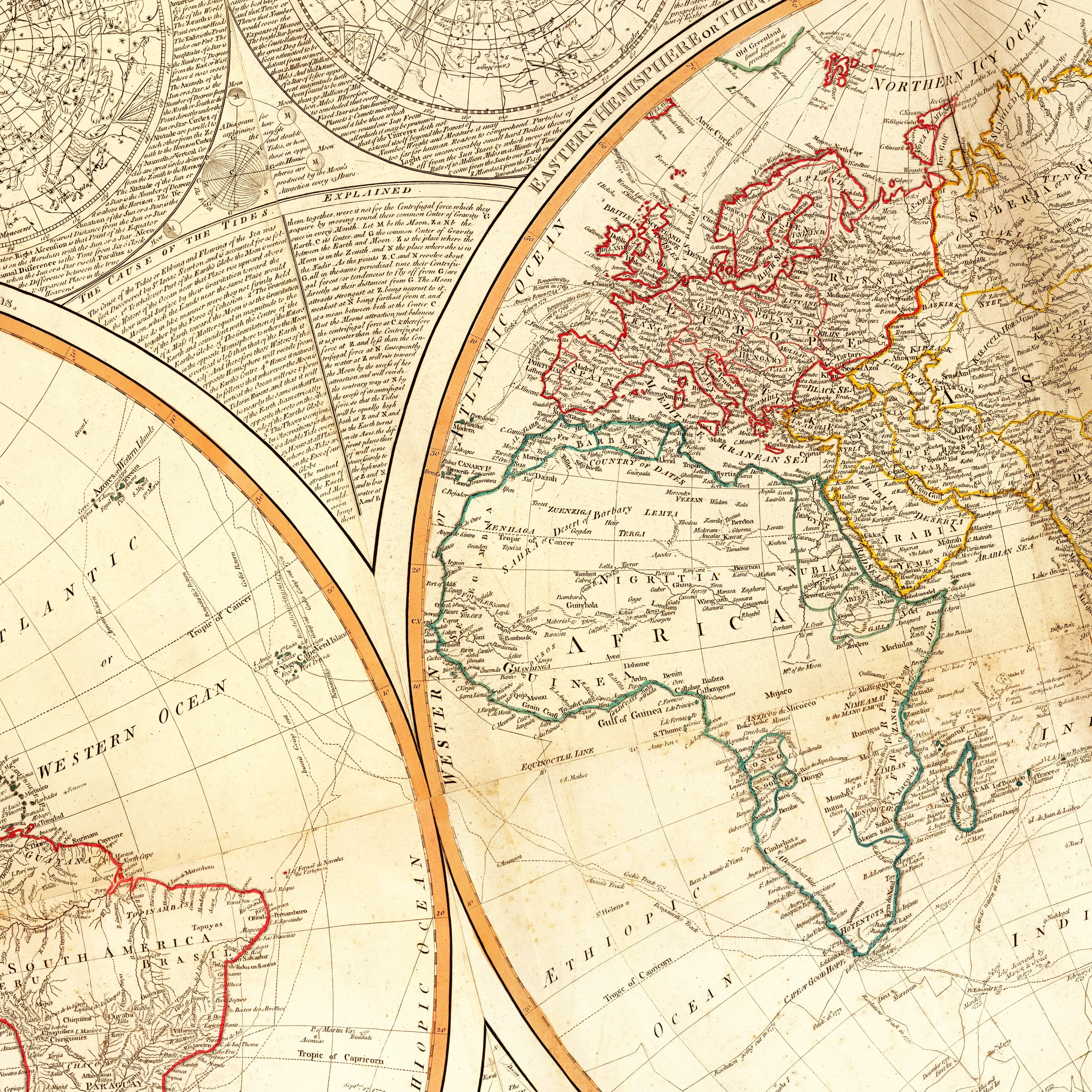 Yerküre Haritası (1799)