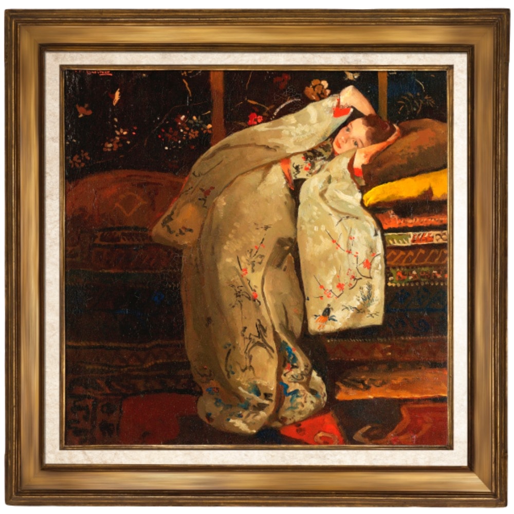 Kimonolu Kız - George Hendrik Breitner