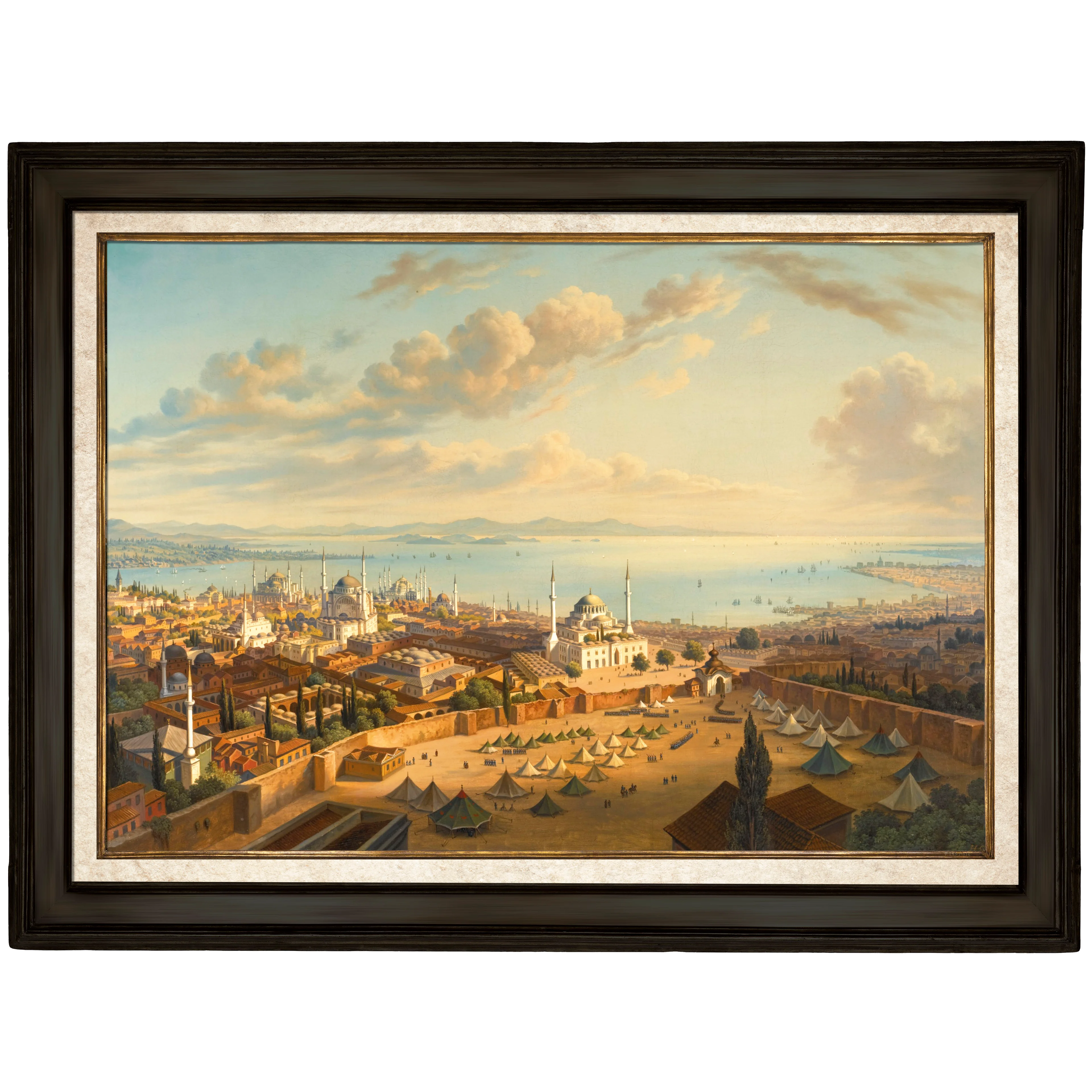 Yangın Kulesi'nden İstanbul'a Bakış - Hubert Sattler