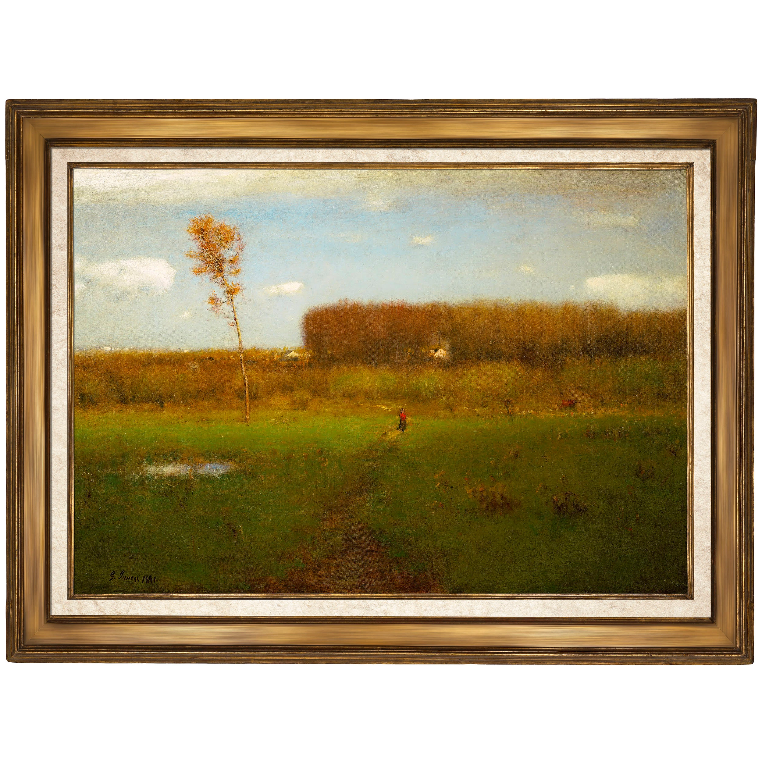 Ekimde Öğle - George Inness