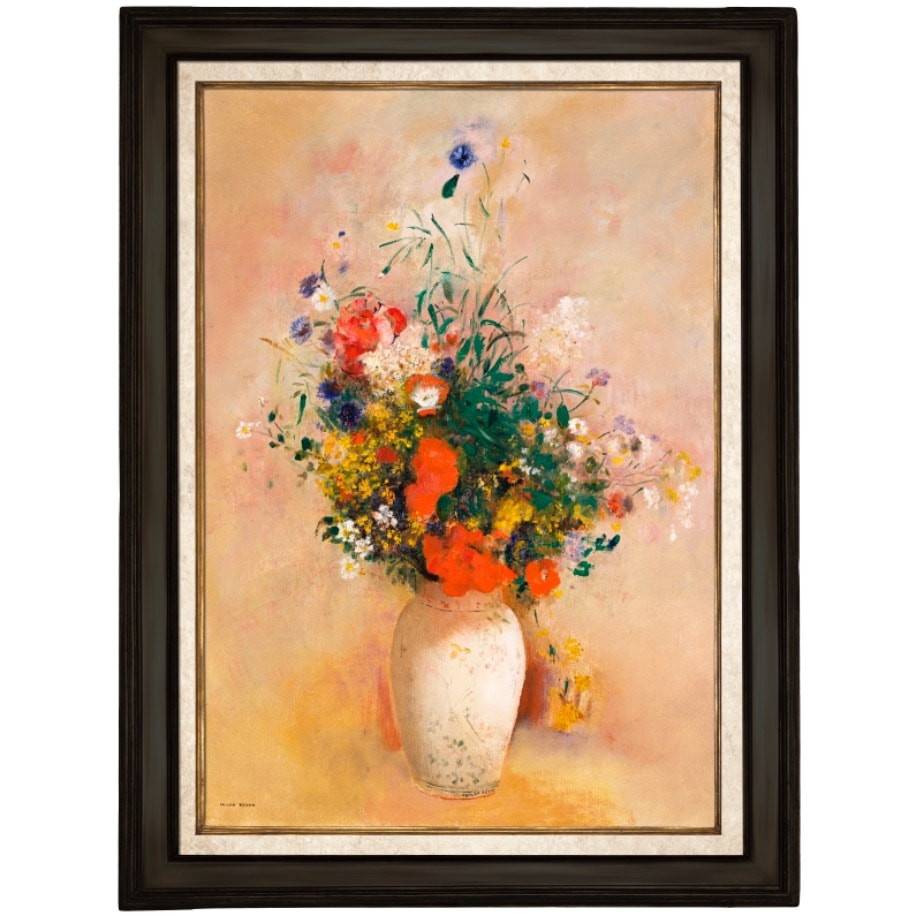 Vazoda Çiçekler - Odilon Redon