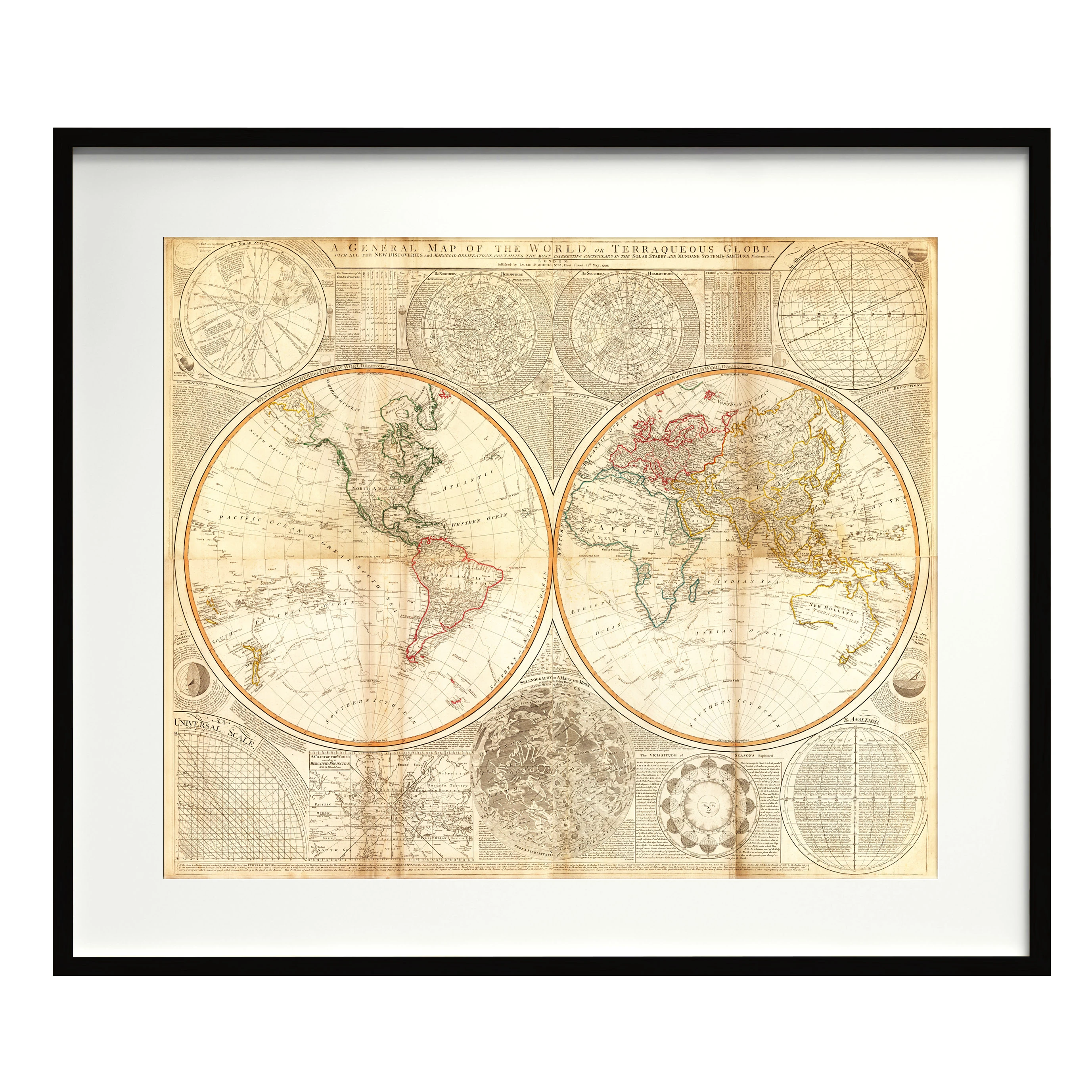 Yerküre Haritası (1799)