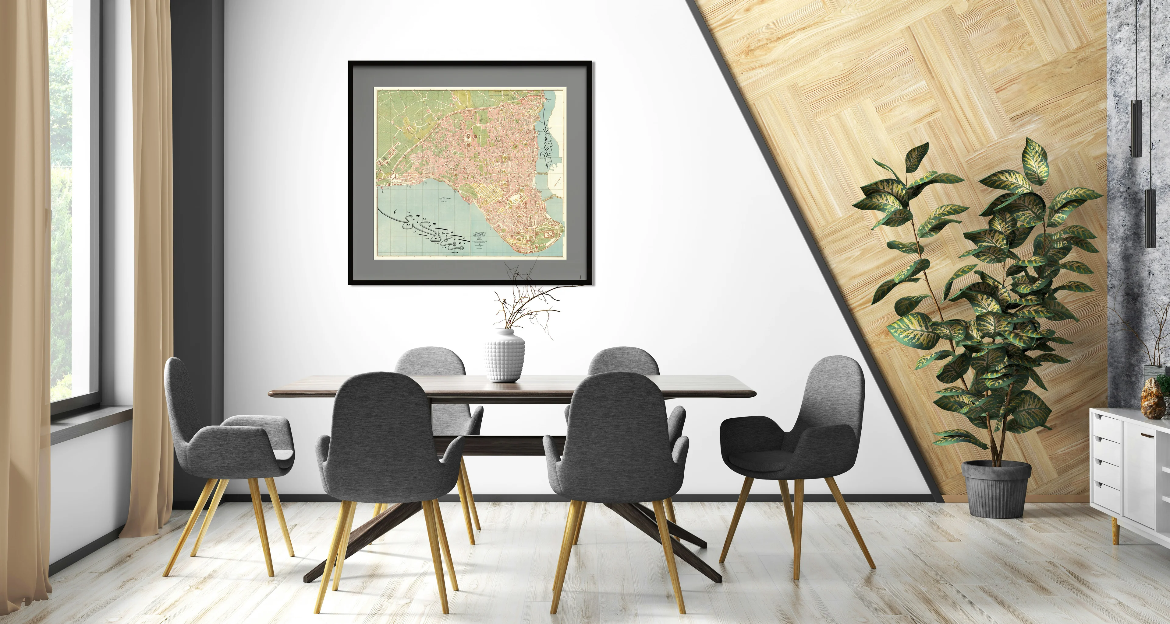 Fatih-Ayvansaray Haritası (1918)