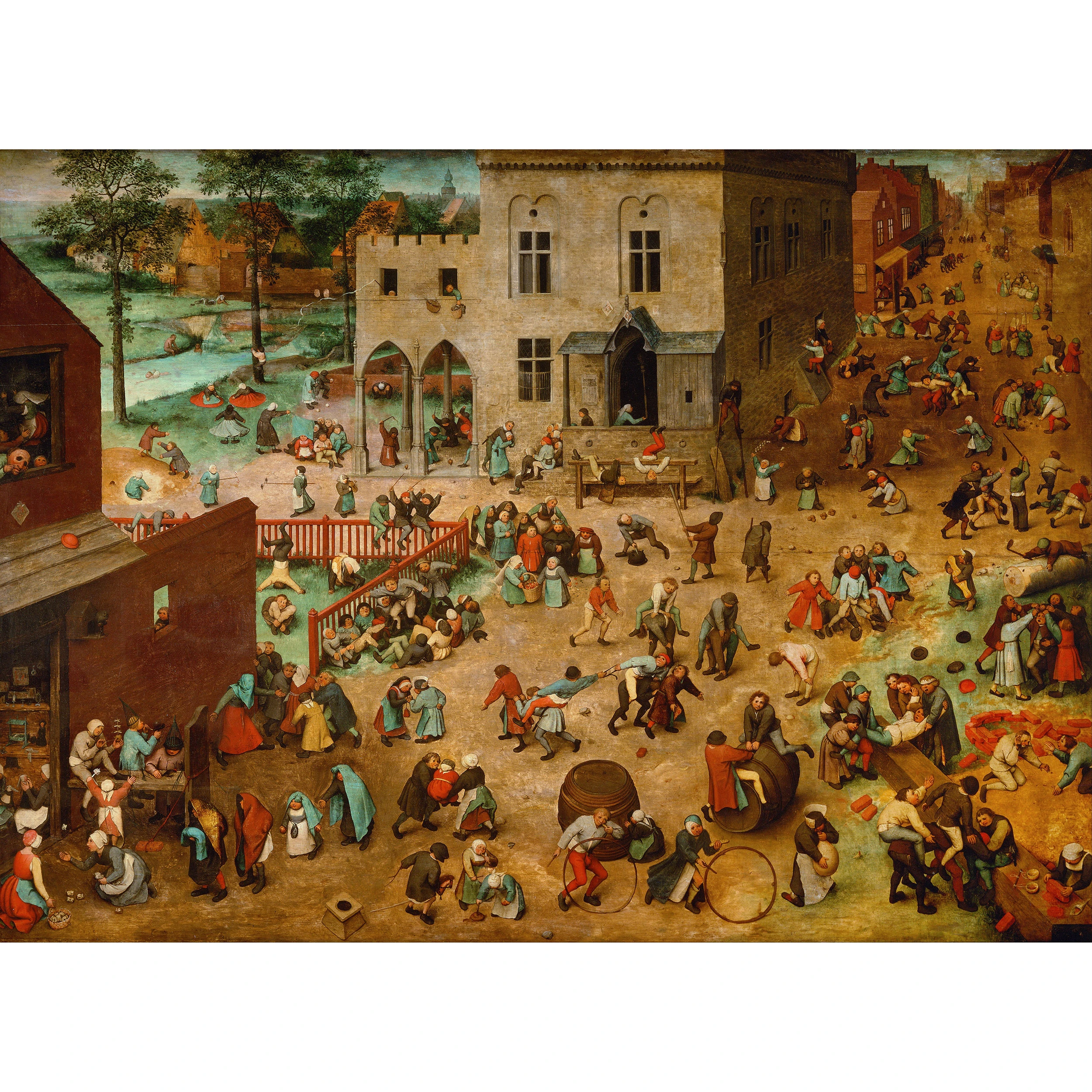 Çocuk Oyunları - Pieter Brueghel