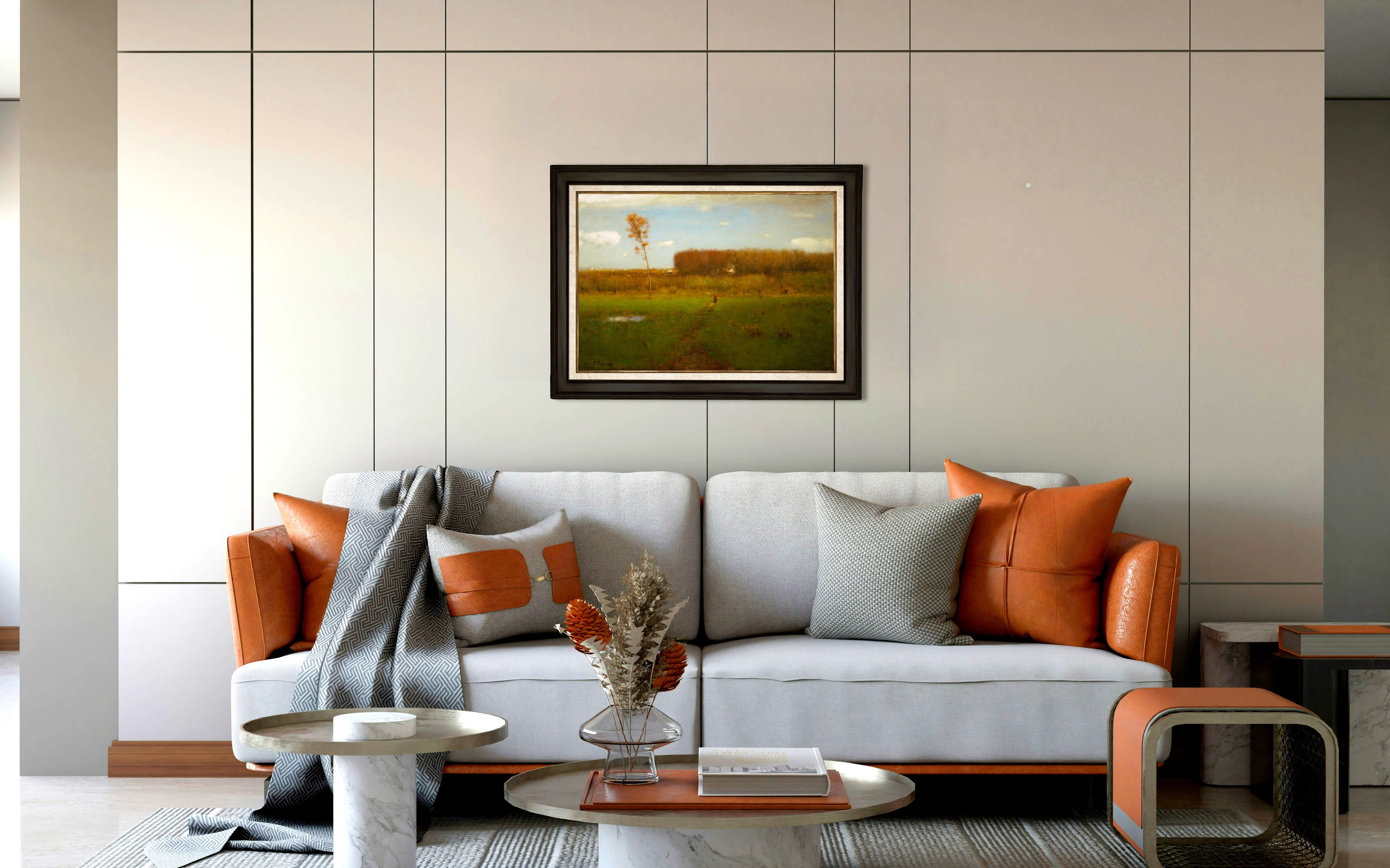 Ekimde Öğle - George Inness