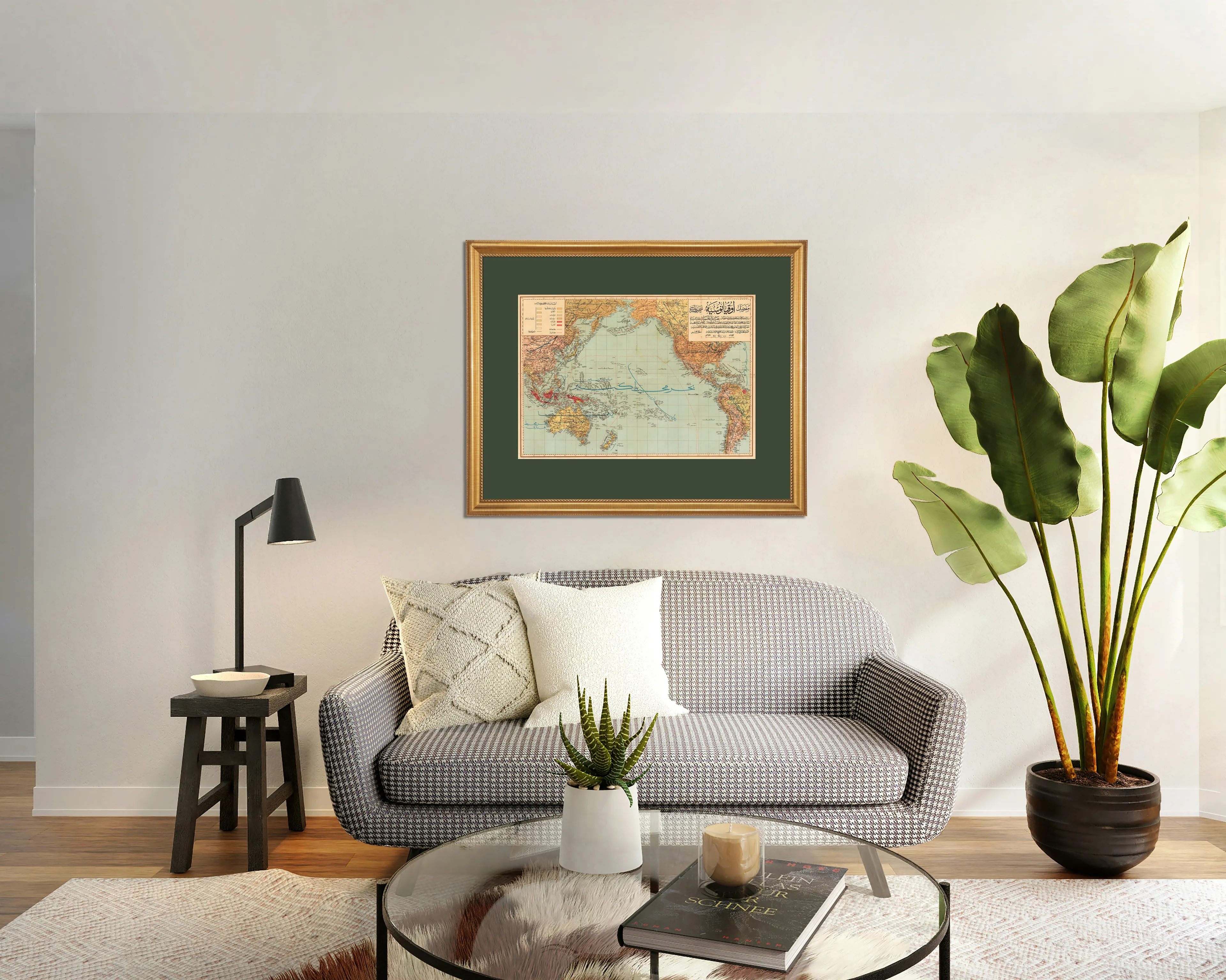 Mufassal Okyanusya Haritası (1908)