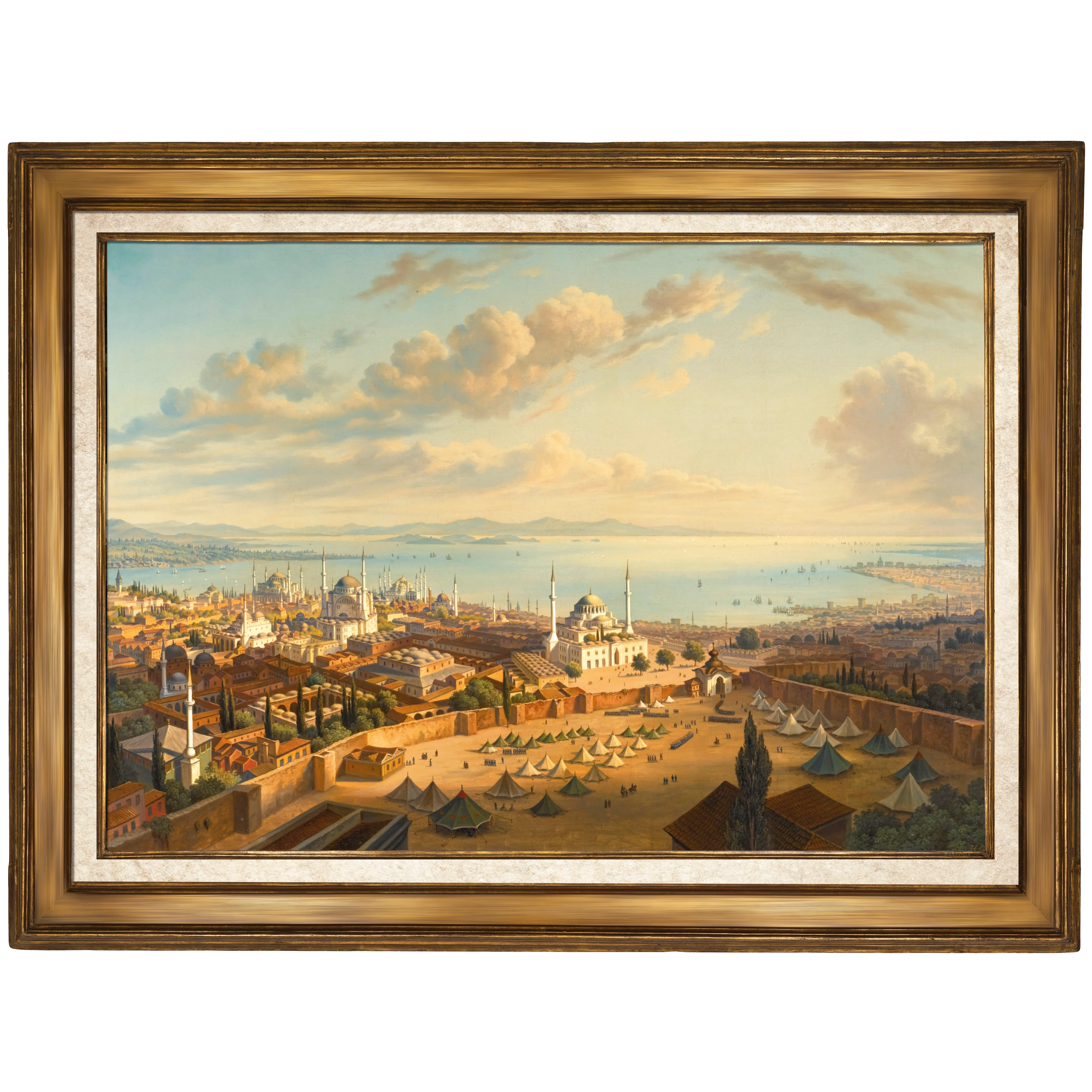 Yangın Kulesi'nden İstanbul'a Bakış - Hubert Sattler