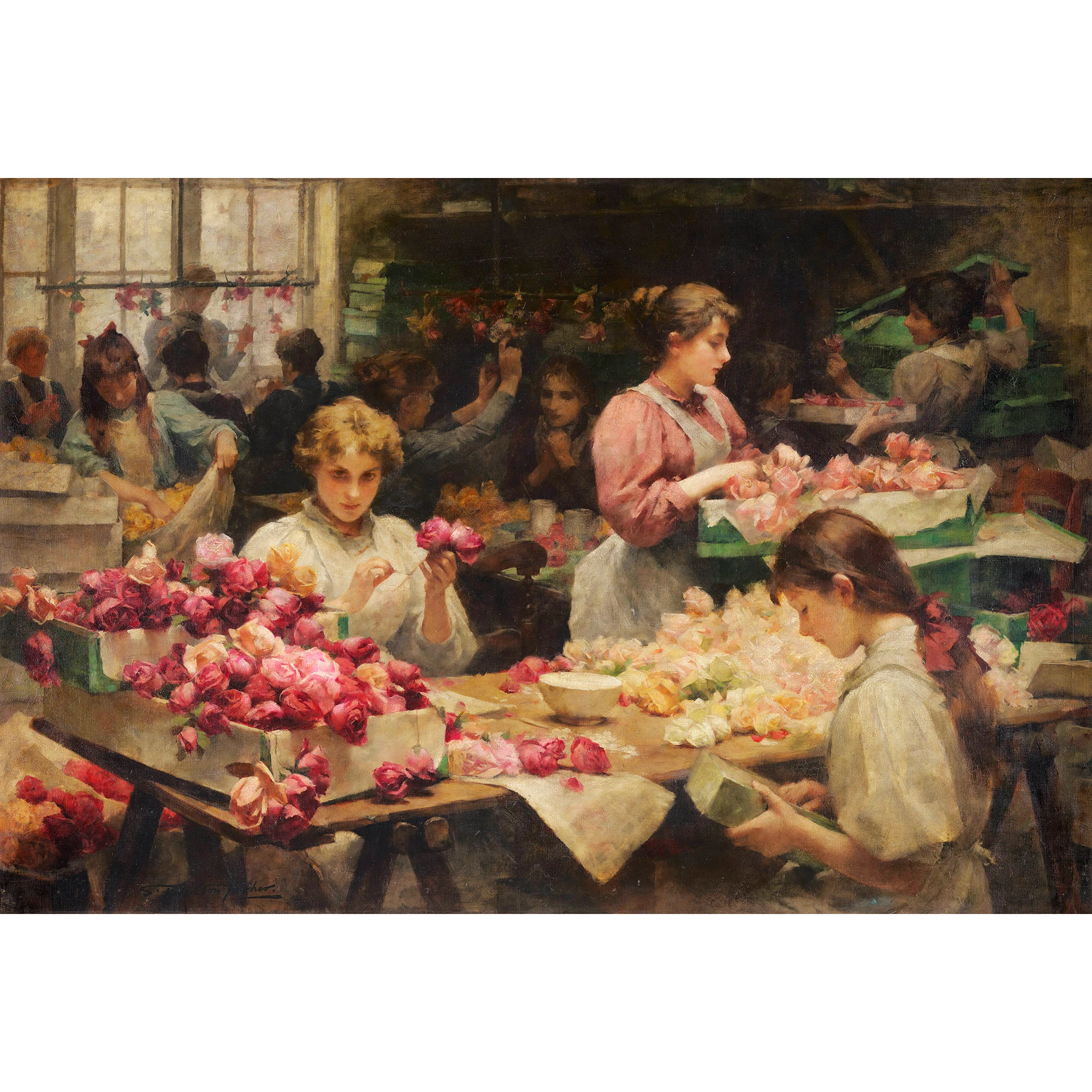 Clerkenwell Çiçekçileri - Samuel Melton Fisher