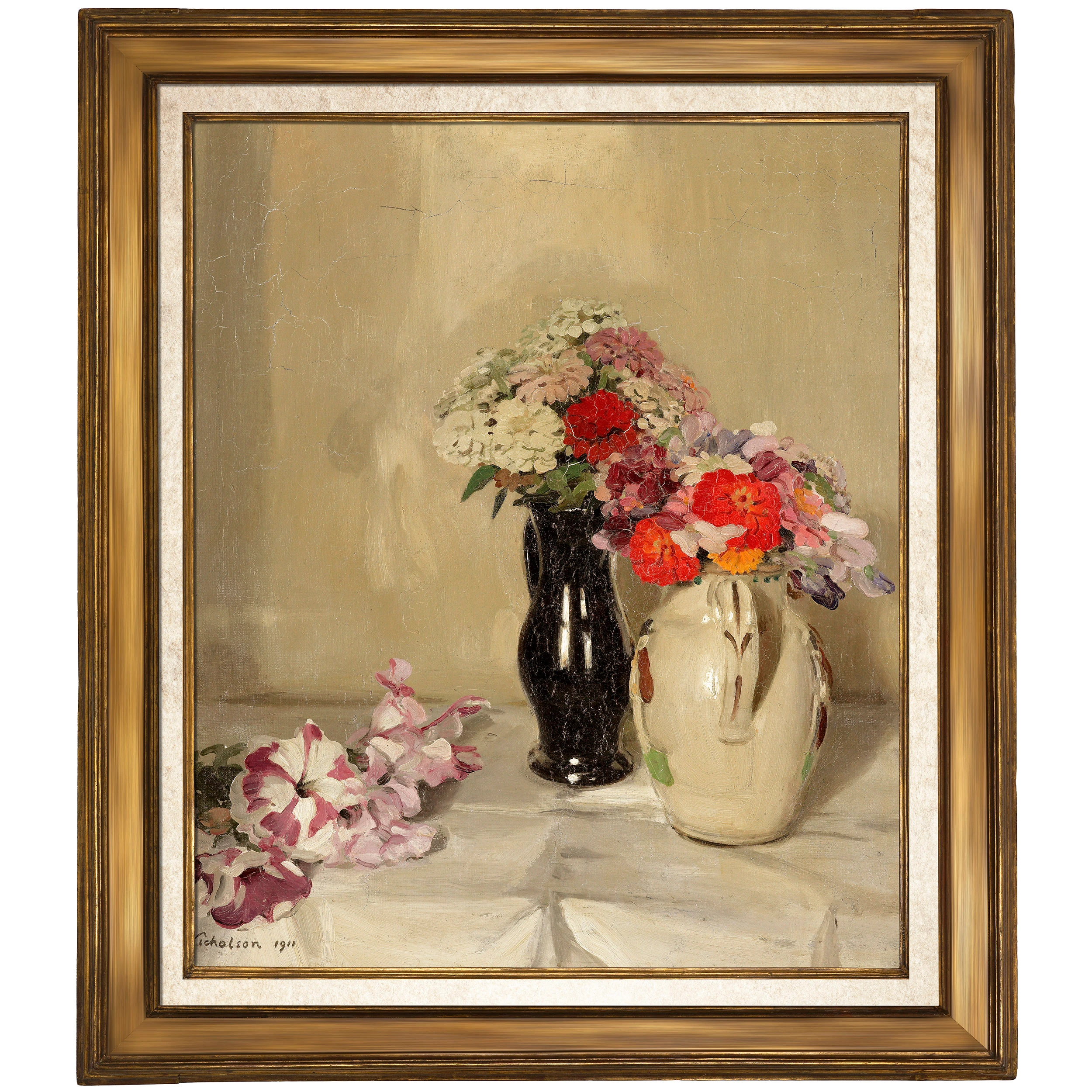 Kirlihanım Çiçekleri - Sir William Nicholson