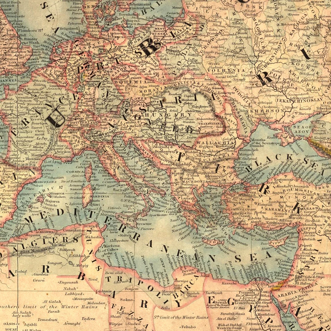 Dünya Haritası - Johnson