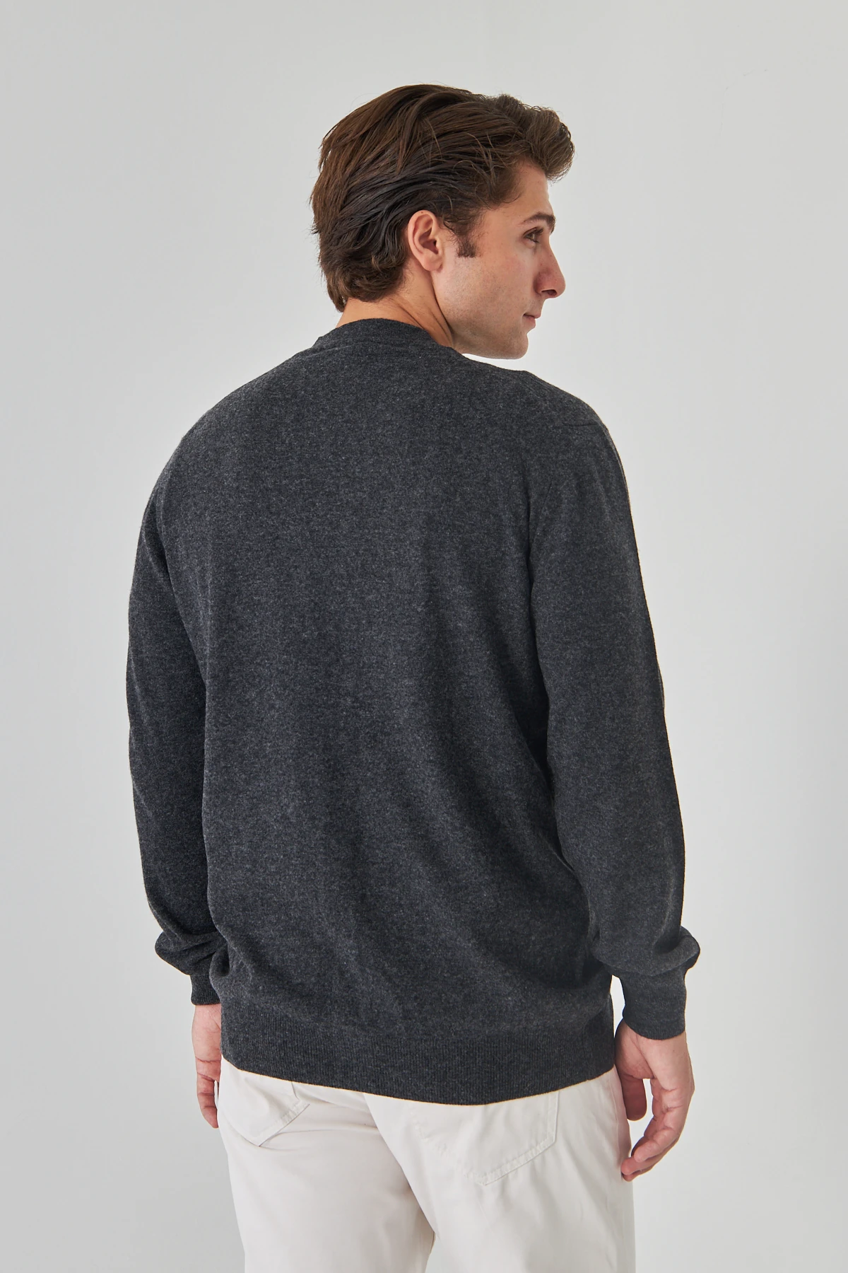 Füme Saf Kuzu Yünü Hırka