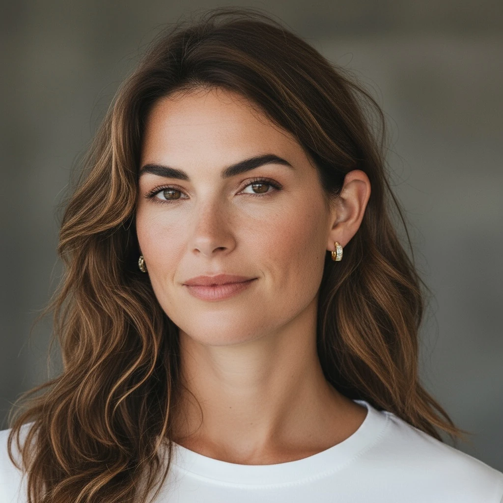 Dikdörtgen Kesim Taşlı Altın Kaplama Halka Küpe