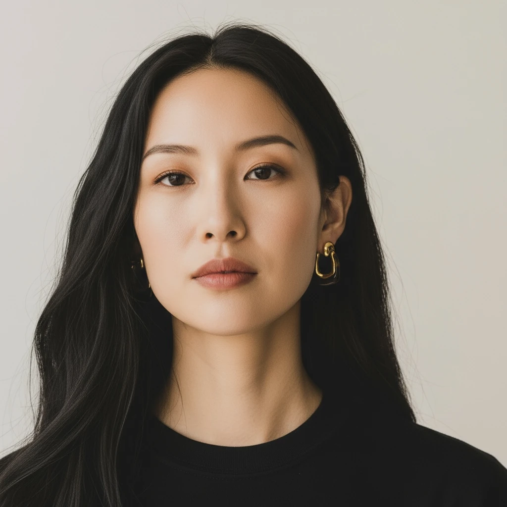 Kahverengi Asetat Detaylı Altın Kaplama Halka Küpe