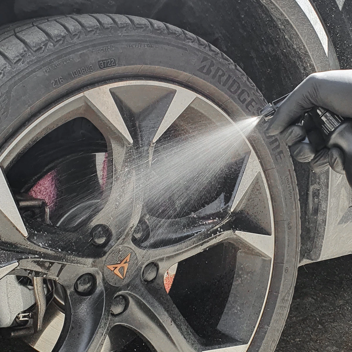 Kimyasala Dayanıklı Ayarlanabilir Triger Sprey Başlık 28mm