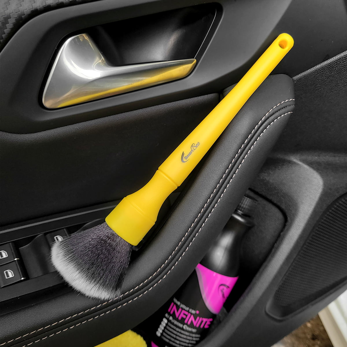 SOFTY Yumuşak Uçlu Oto Detay Fırçası 19cm 30mm