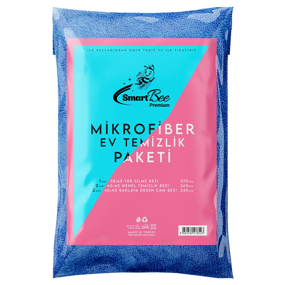 Premium Mikrofiber Ev Temizlik Paketi