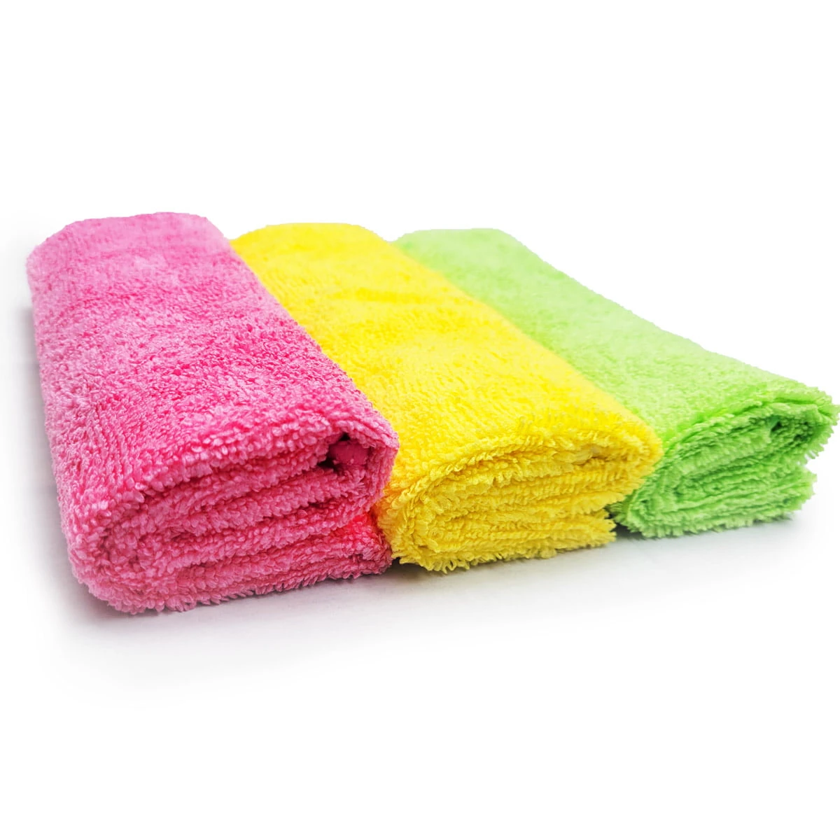 Hobee 3'lü Mikrofiber Kalın Temizlik Bezi 40x40cm 265GSM