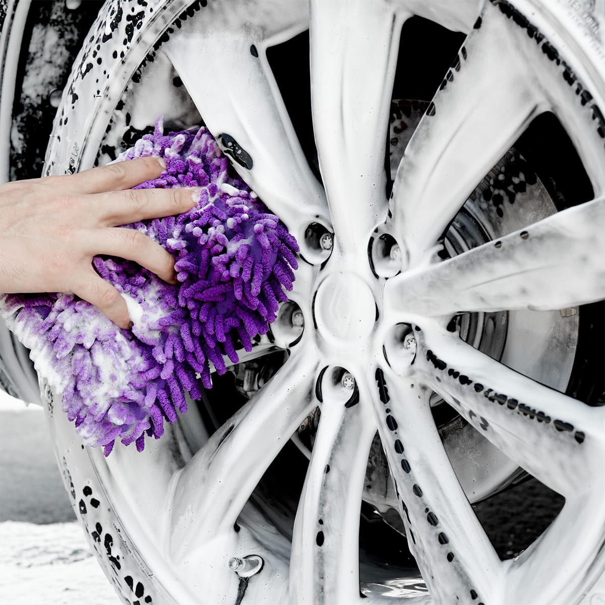 MAMBAPAD Mikrofiber Chenille Oto Yıkama Süngeri