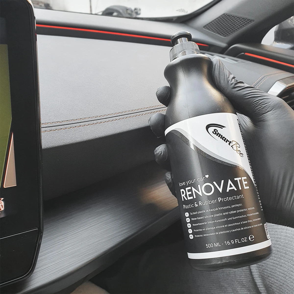 RENOVATE Hidrofobik Plastik Aksam, Trim Koruyucu ve Yenileyici - 500 ml