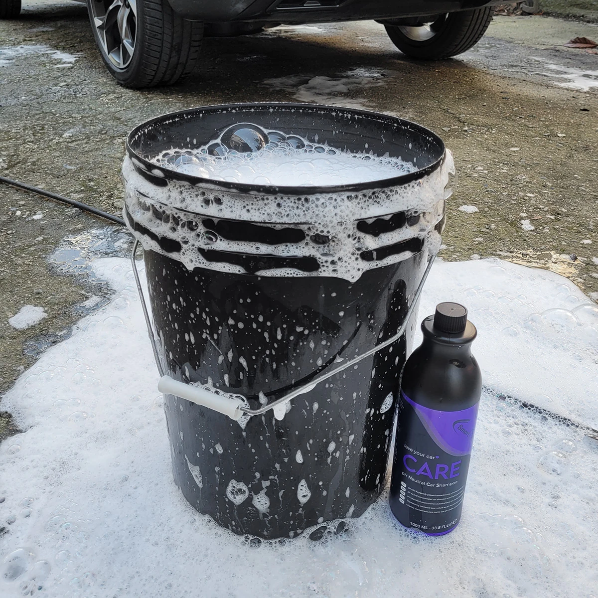 CARE pH Nötr Konsantre Oto Yıkama Şampuanı - 1000 ml