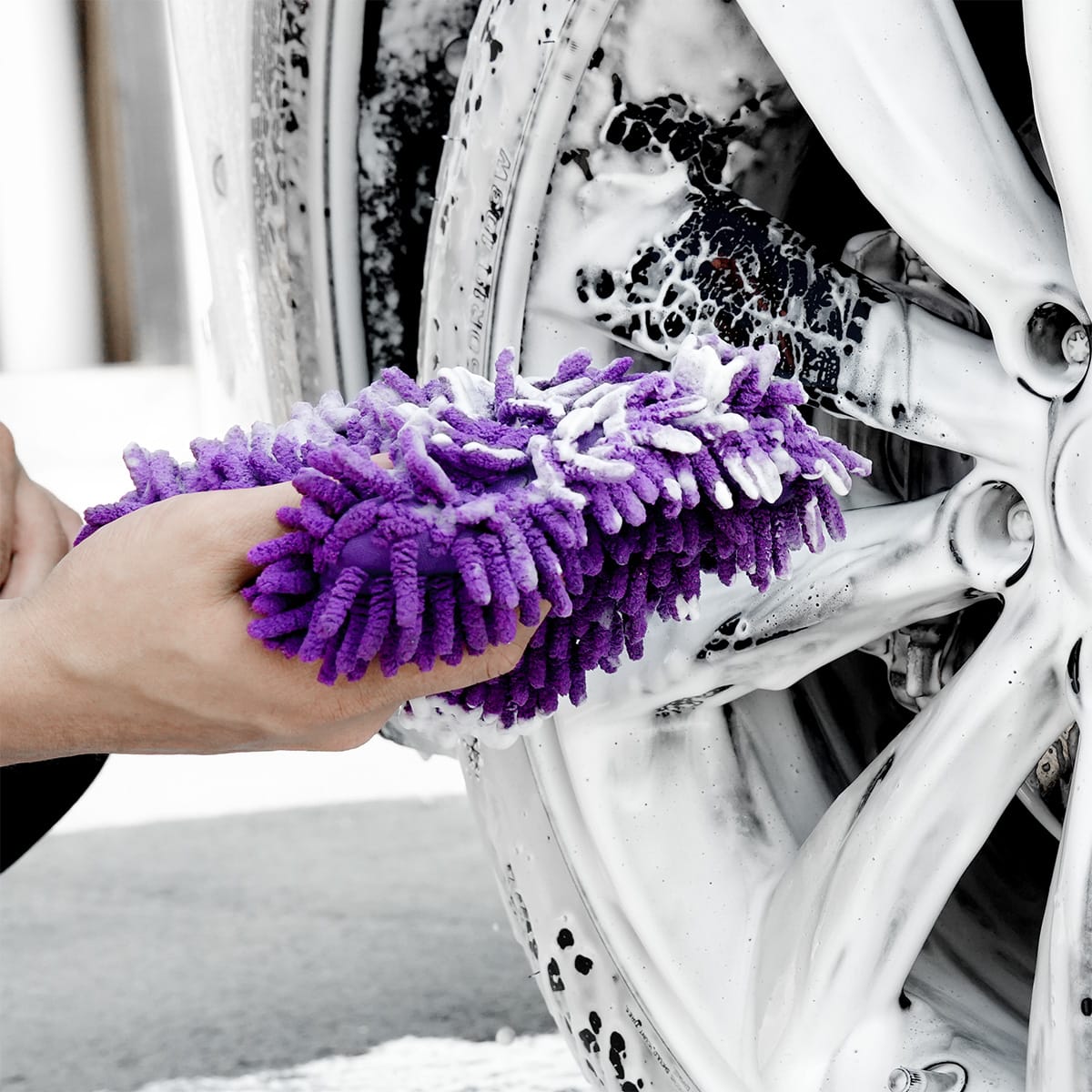 MAMBAPAD Mikrofiber Chenille Oto Yıkama Süngeri