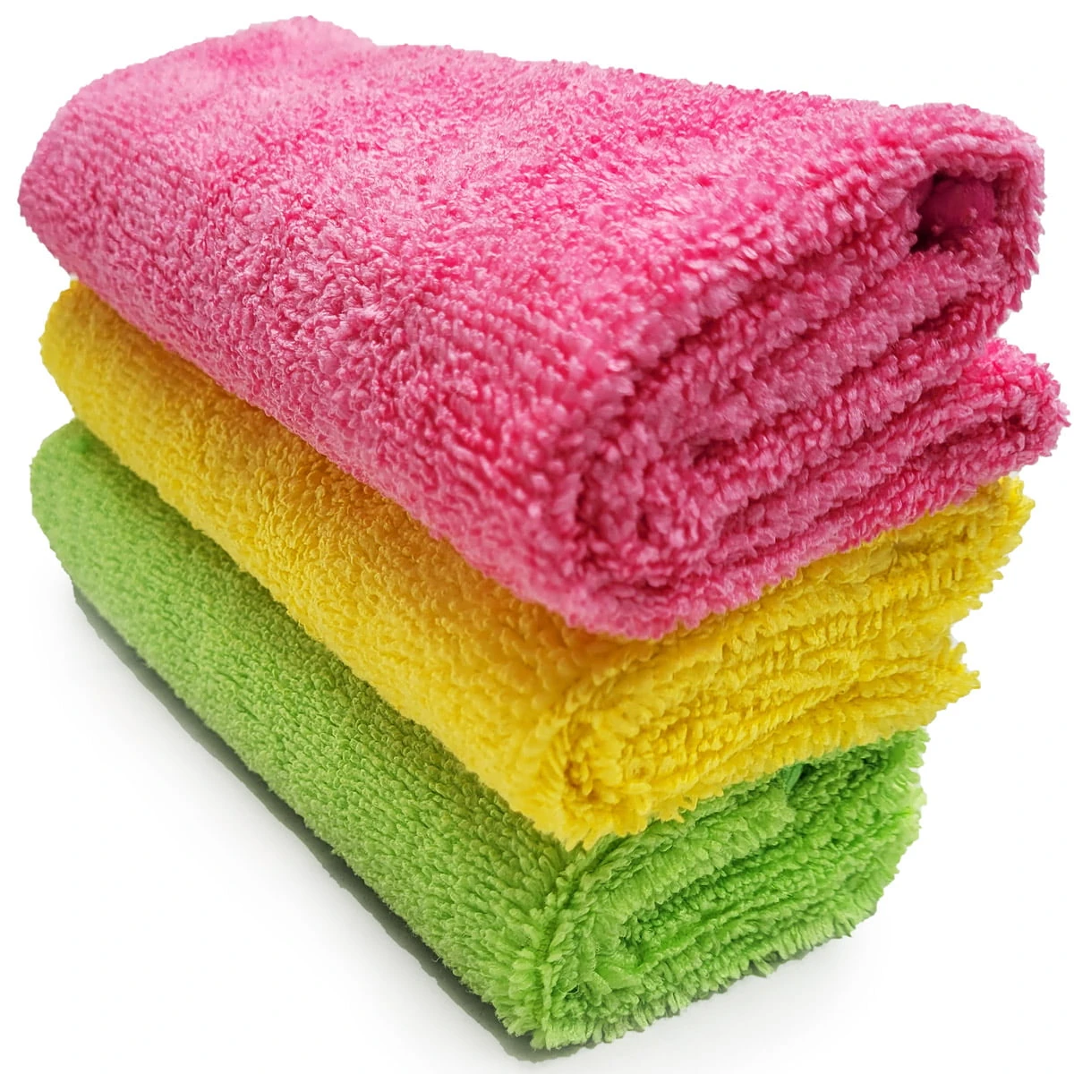 Hobee 3'lü Mikrofiber Kalın Temizlik Bezi 40x40cm 265GSM