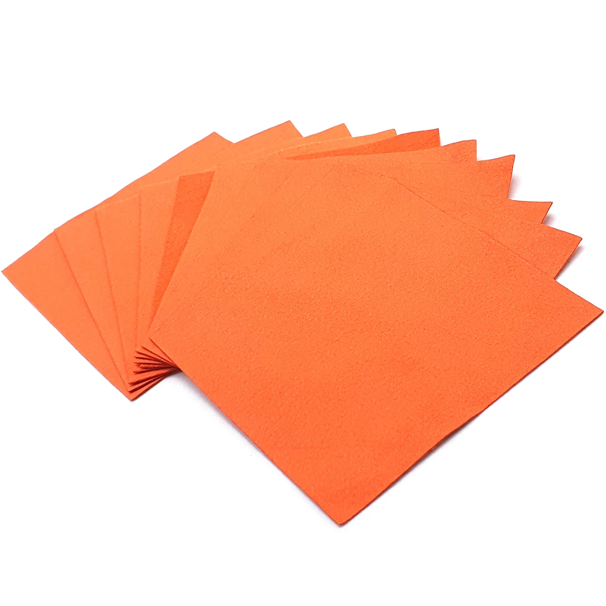 CERANITE 10'lu Suede Mikrofiber Seramik Uygulama Bezi 10x10 200GSM - Turuncu