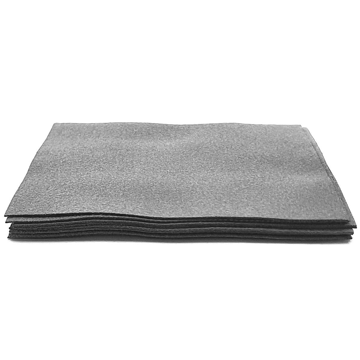 CHROMIC 10'lu Suede Mikrofiber Seramik Uygulama Bezi 10x10 200GSM - Gri