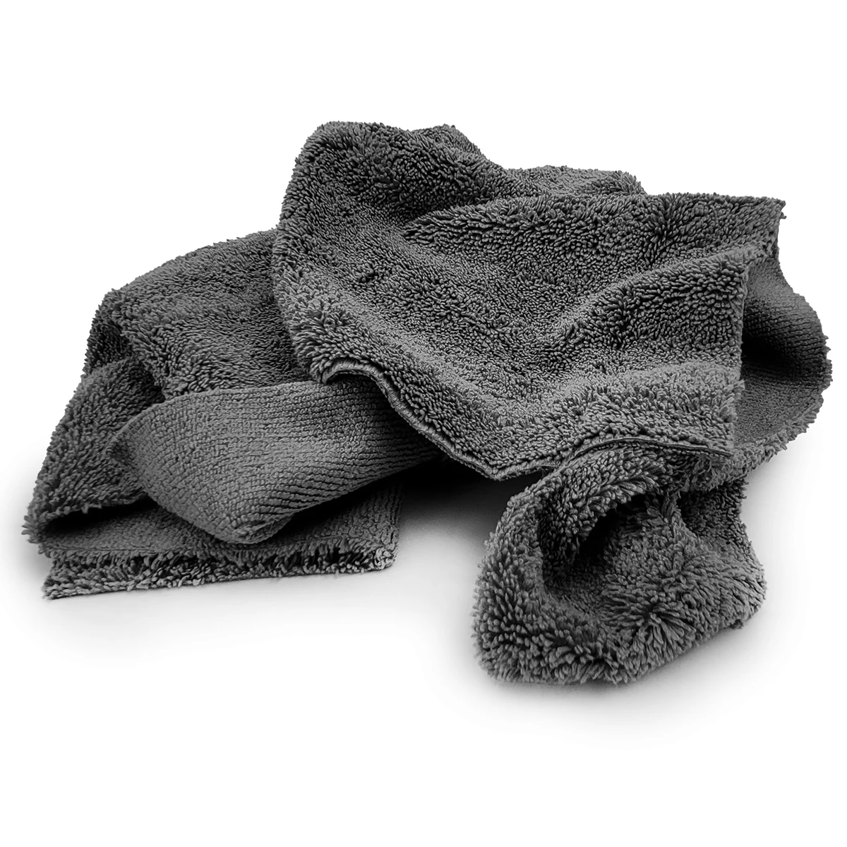 PRINCE Kenarsız Oto Kurulama Havlusu 50x70cm 500GSM - Gri