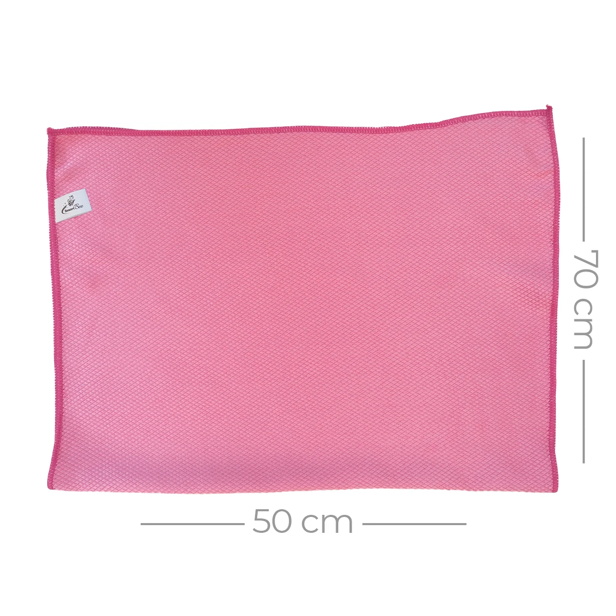 Hobee Mikrofiber Cam Silme Bezi 50x70cm 235gsm - Pembe