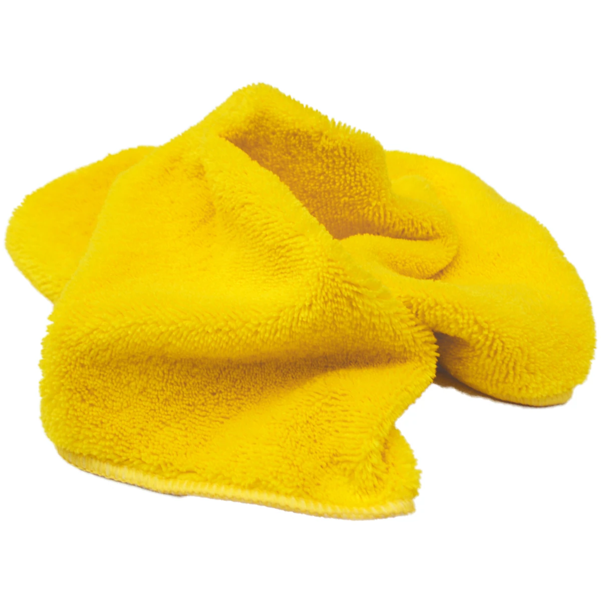 LEMON Mikrofiber Detaylı Temizlik Bezi 40x40 380GSM - Sarı