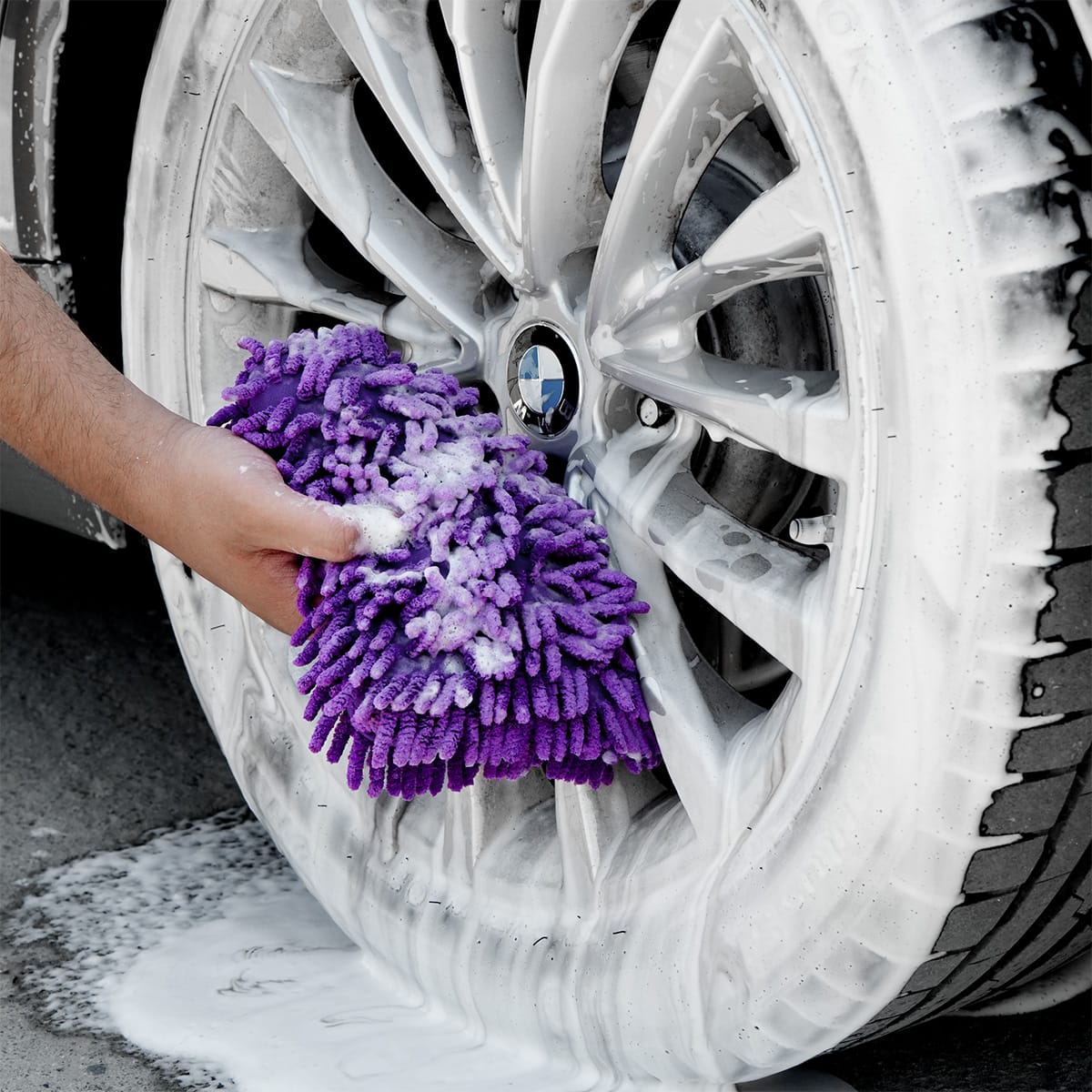 MAMBAPAD Mikrofiber Chenille Oto Yıkama Süngeri