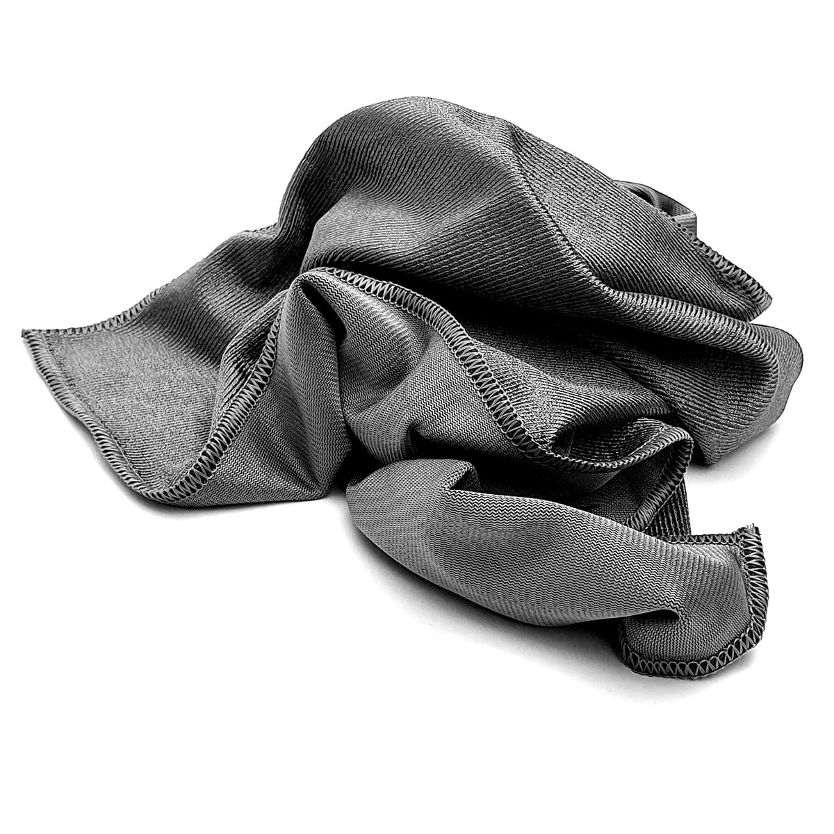 SHINE Mikrofiber Kalın Oto Cam Bezi 50×70cm 300GSM – Gri