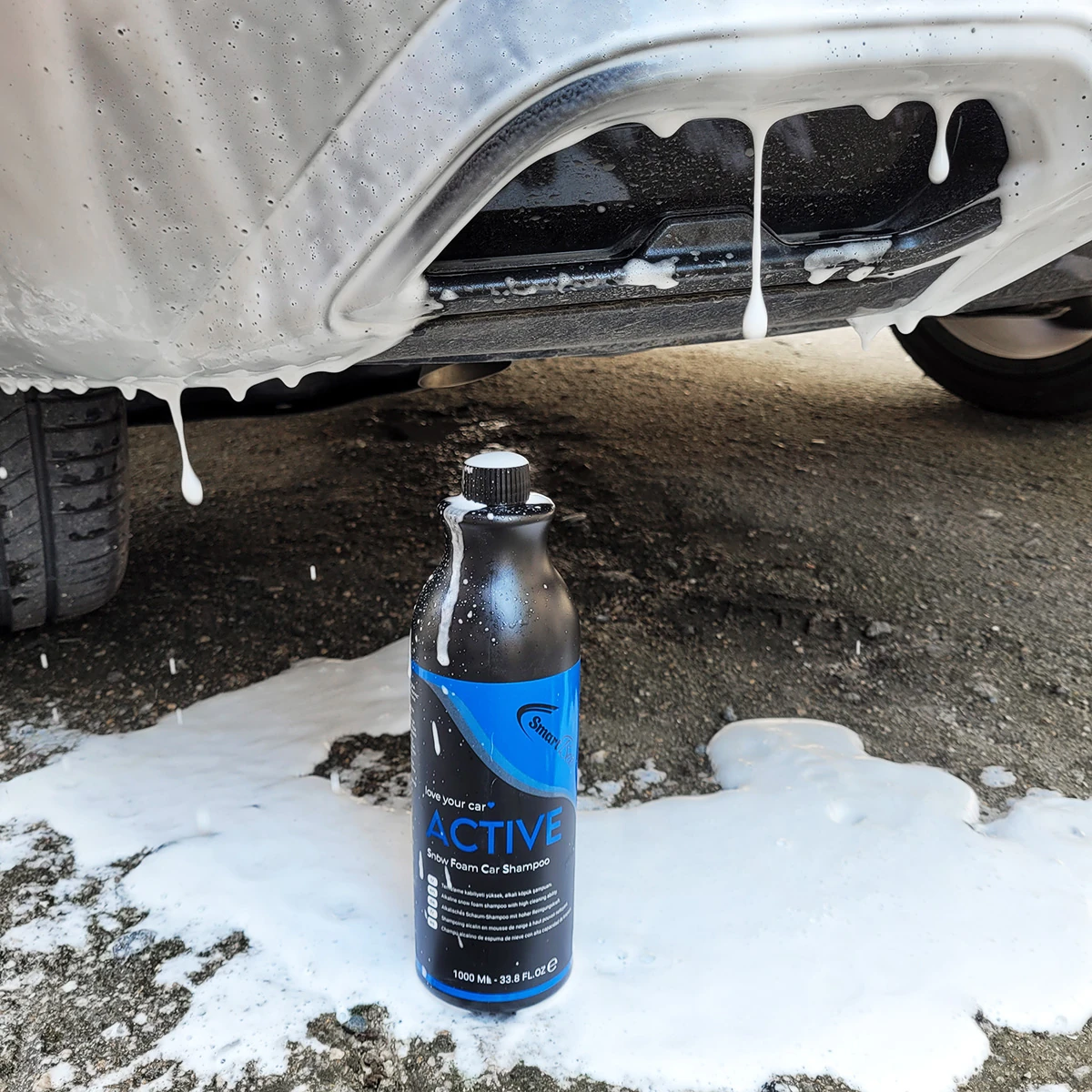 ACTIVE Konsantre Oto Köpük Şampuanı - 1000 ml