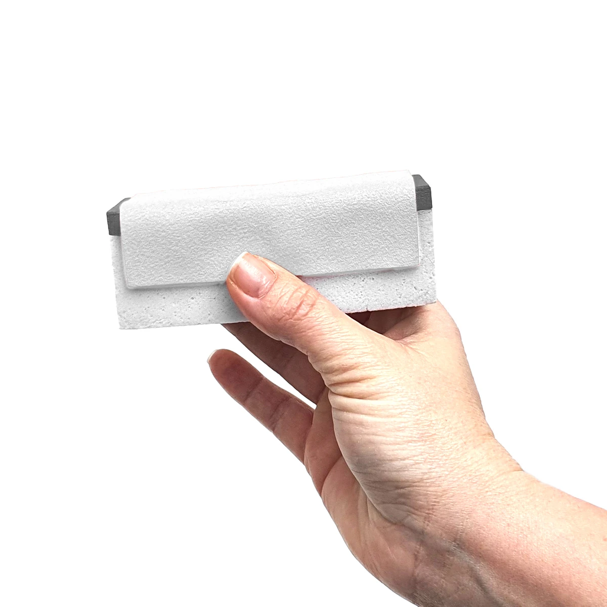 BROMIC 10'lu Suede Mikrofiber Seramik Uygulama Bezi 10x10 200GSM - Beyaz