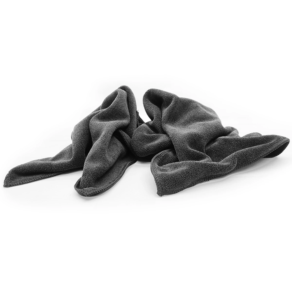 DryRR 2'li Motosiklet Kurulama Havlusu 40x40cm 360GSM - Siyah