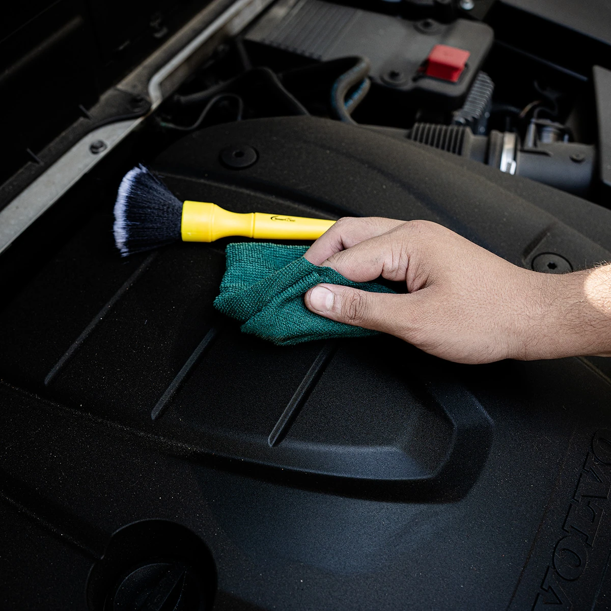 FIBEROLL 25'li Mikrofiber Rulo Temizlik Bezi 30x30cm 175GSM - Koyu Yeşil