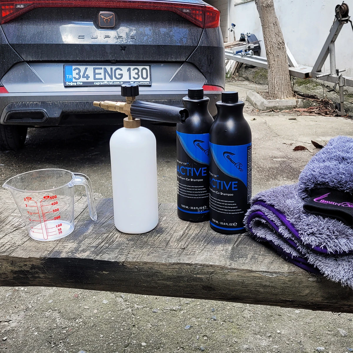 ACTIVE Konsantre Oto Köpük Şampuanı - 1000 ml