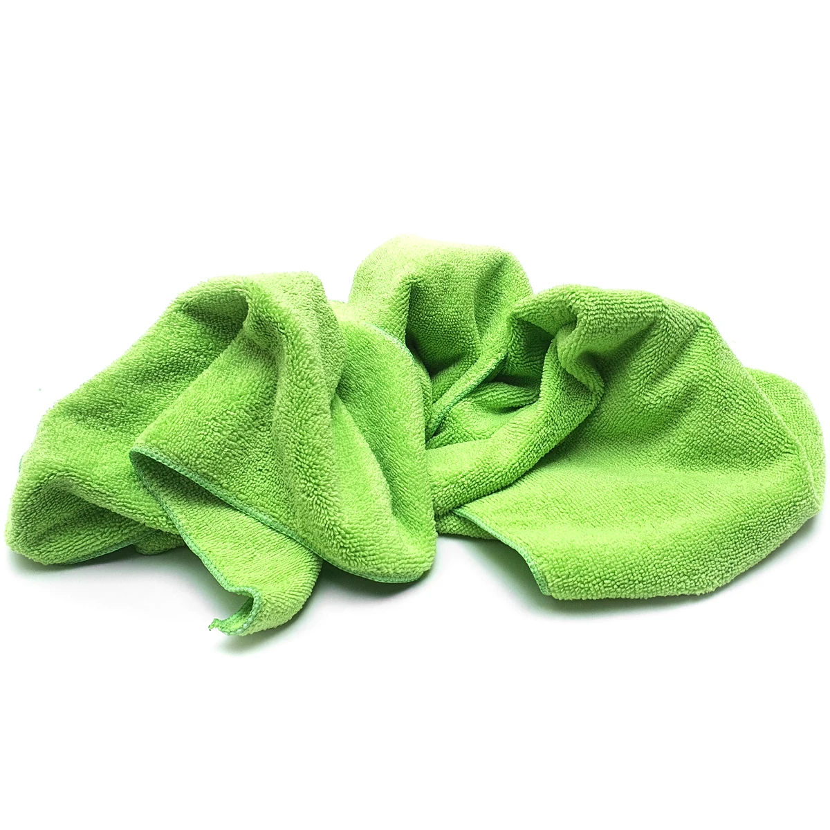 ADAMITE 3'lü Mikrofiber Oto Temizlik Bezi 40x40 265GSM - Yeşil