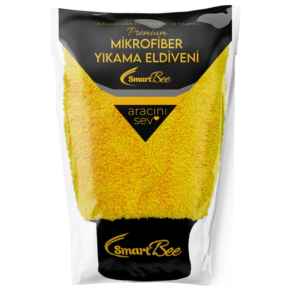 Premium Mikrofiber Araç Yıkama ve Cila Eldiveni