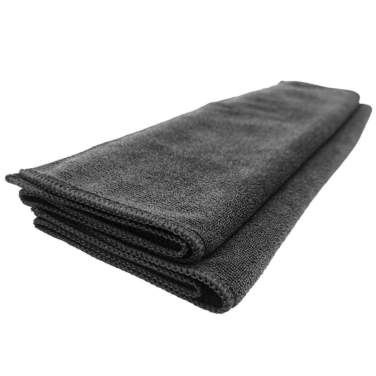 DryRR 2'li Motosiklet Kurulama Havlusu 40x40cm 360GSM - Siyah