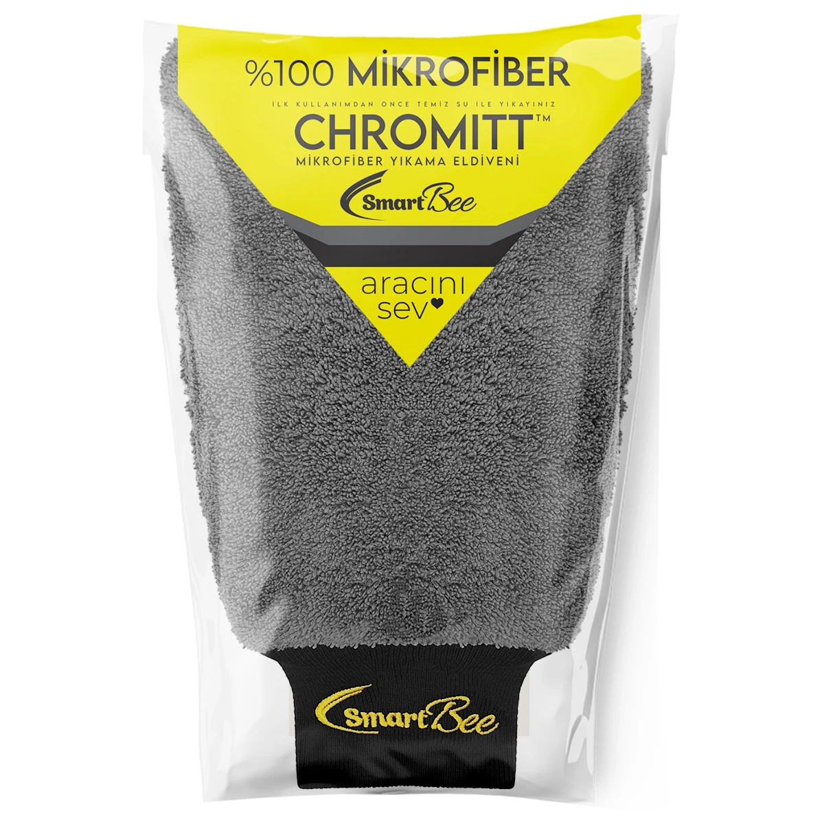 CHROMITT %100 Mikrofiber Oto Yıkama Eldiveni