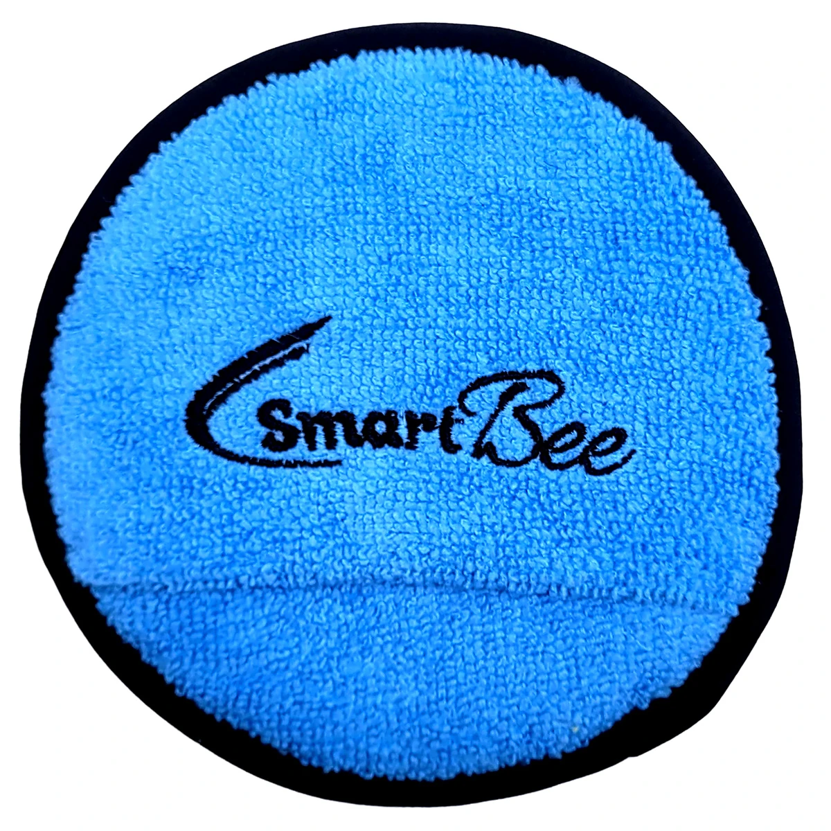 Mikrofiber Pasta Cila Ve Torpido Temizleme Aplikatör Pedi Mavi