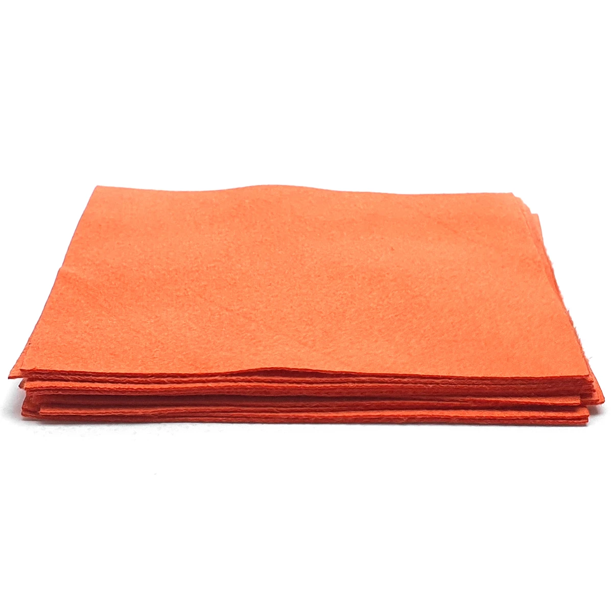 CERANITE 10'lu Suede Mikrofiber Seramik Uygulama Bezi 10x10 200GSM - Turuncu