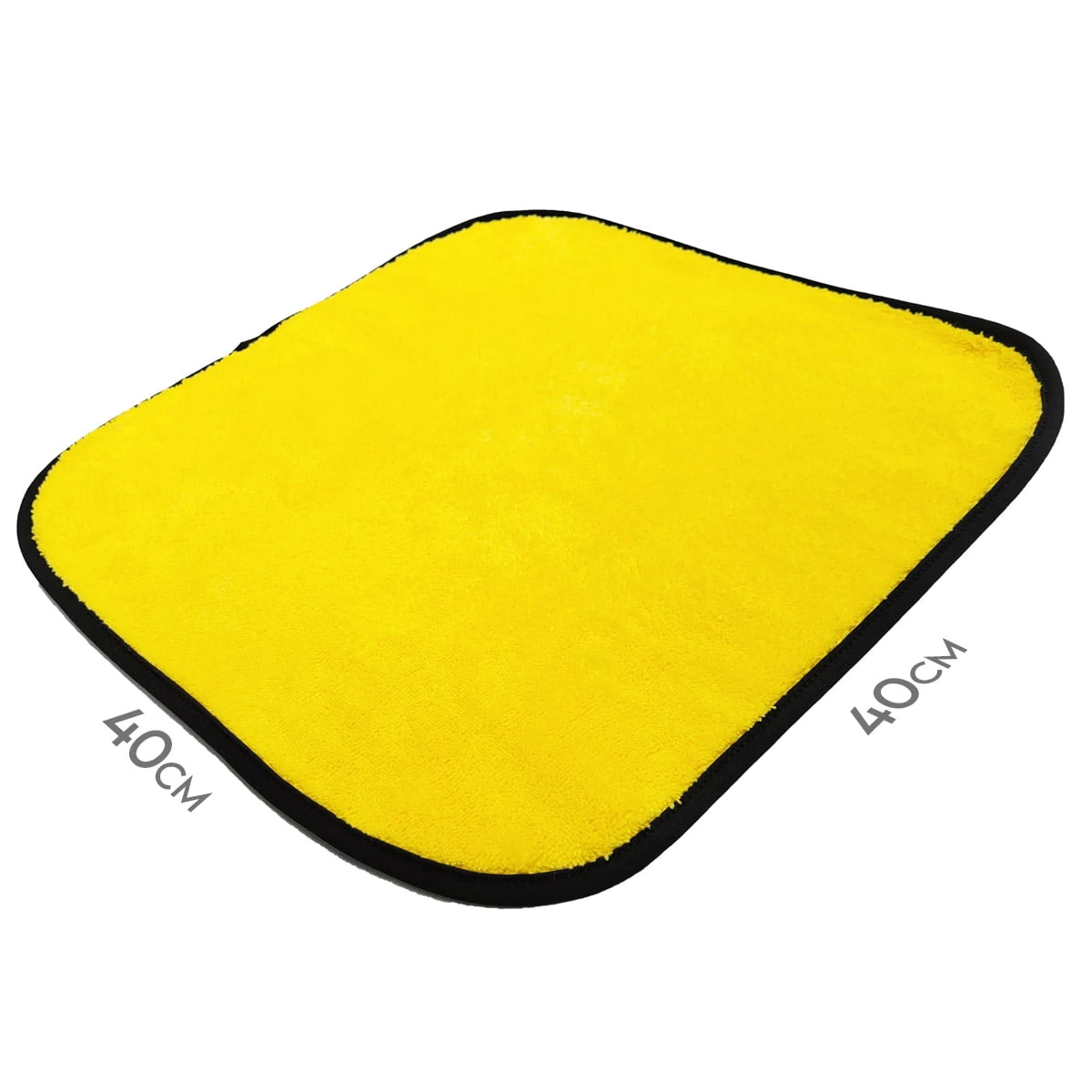 BARITE Mikrofiber Oto Kurulama Havlusu 40x40cm 800GSM - Sarı